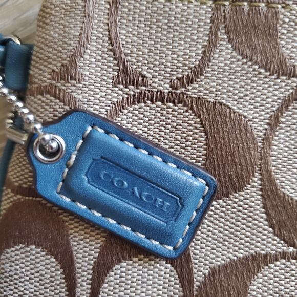 Coach Signature Wristlet - Picture 4 of 7